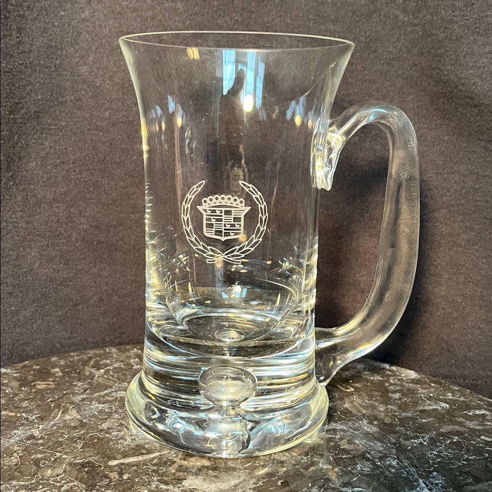 Vintage Crystal Cadillac Mug